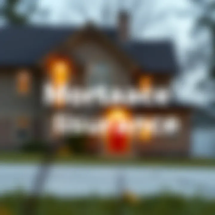 Illustration of address specification in mortgage documents