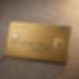 Elegant design of the American Express Delta SkyMiles Gold Card