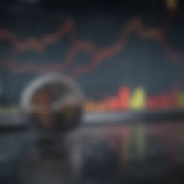 Analyzing Market Trends Graph showcasing market trends
