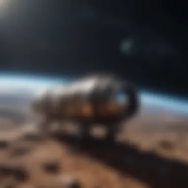 Overview of Space Exploration Missions A visual representation of various space exploration missions and their objectives