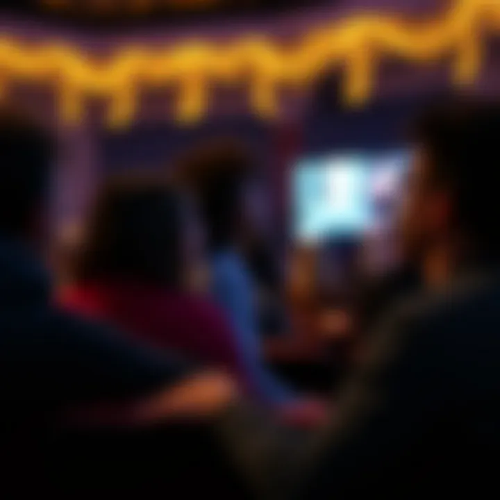 Engaged audience watching YouTube content