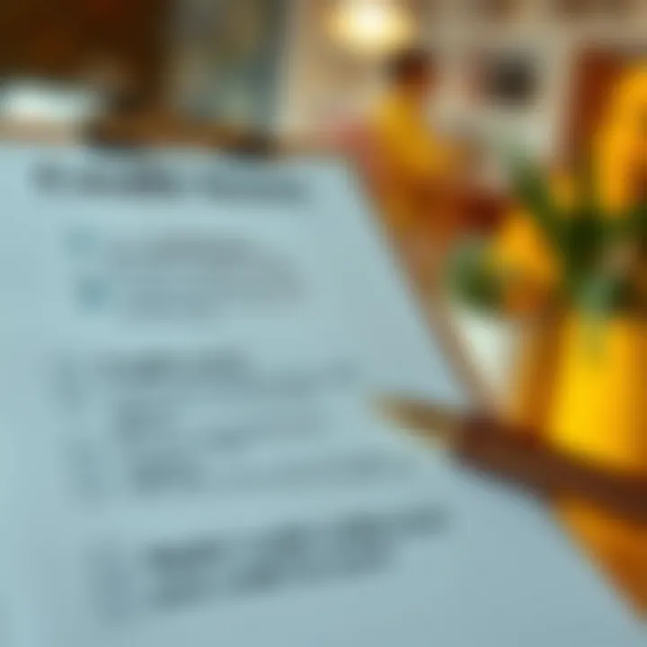 Checklist for maintaining a good credit score