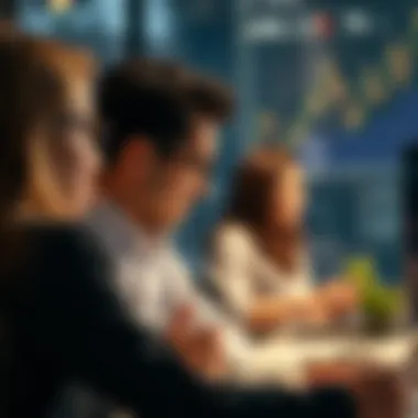 Chart representing different investor profiles