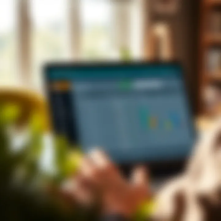 User interface screenshot of a popular bookkeeping tool