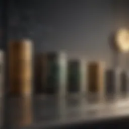 Visual representation of bank fees comparison
