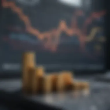 Investment Growth Visualization Graph illustrating investment growth over time using software