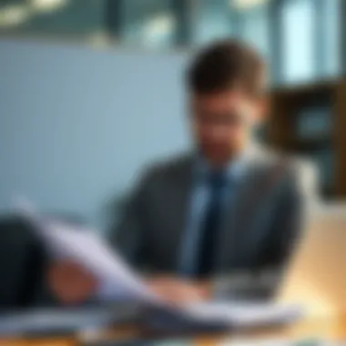 Ensuring Legal Compliance Director reviewing compliance documentation