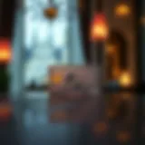 Luxurious ambiance associated with the Amex Platinum Card