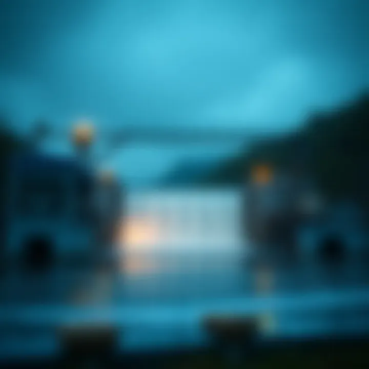 Hydropower plants contributing to sustainable energy