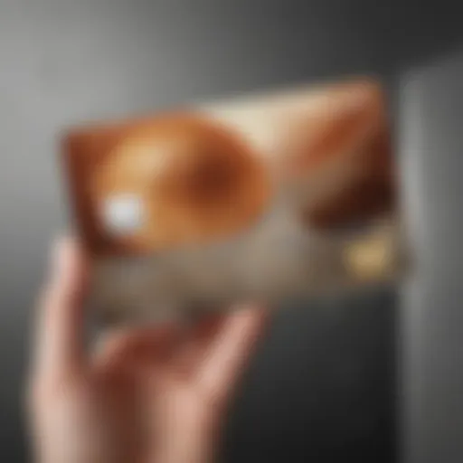 Shell Personal Credit Card showcasing unique design