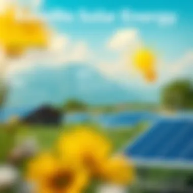 Benefits of Solar Energy Infographic A vibrant infographic depicting the benefits of solar energy