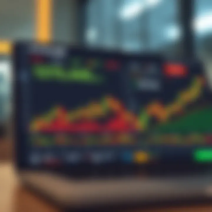 User-friendly stock trading app dashboard