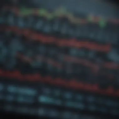 Close-up of Stock Market Data Close-up of stock market data