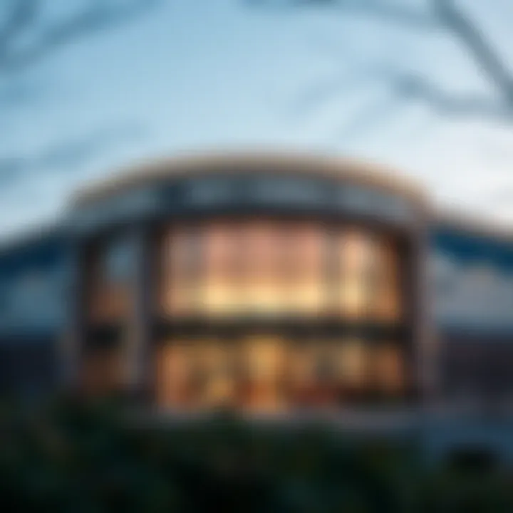 Navy Federal Credit Union building showcasing its architecture