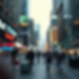 Visual representation of emerging market trends