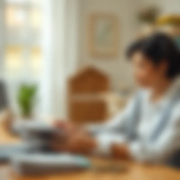 Illustration of financial literacy in family loans