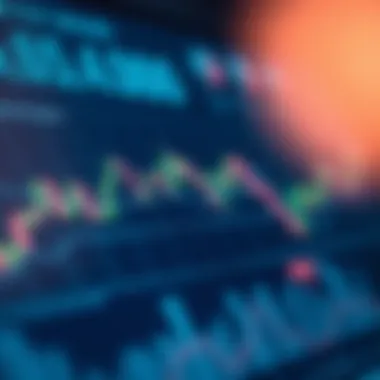 Deciphering Investment Strategies: Financial Analysis Close-up of a complex financial chart