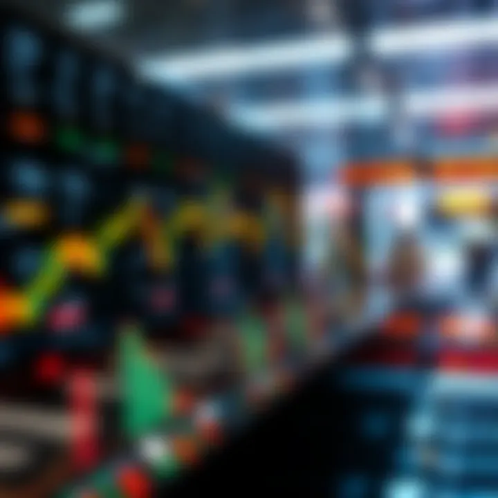 Future Insights: Market Trends and Predictions Abstract representation of market trends and future forecasts