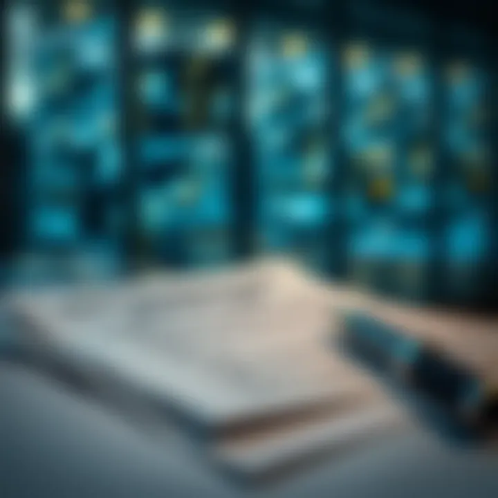 Navigating Regulations: Compliance in Hedge Funds Illustration of regulatory documents and compliance