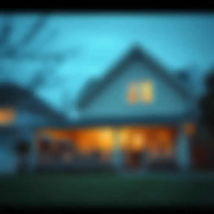 A cozy home representing stability and family