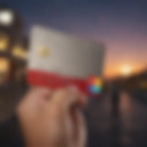 Iberia Business Credit Card showcasing its features