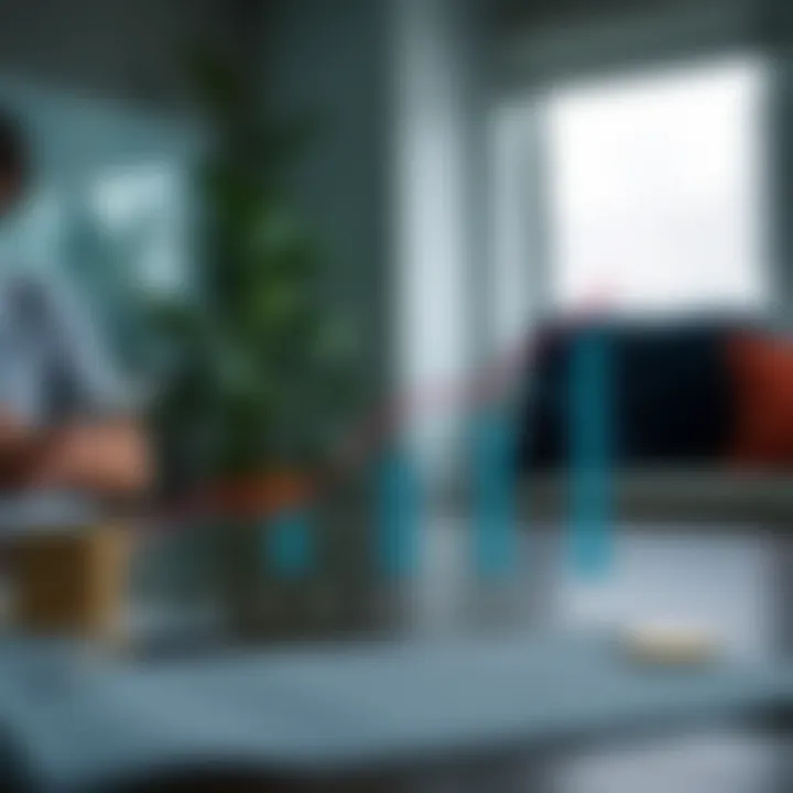 Graph illustrating the impact of interest on loan repayment