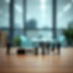 Visual representation of various business entity types