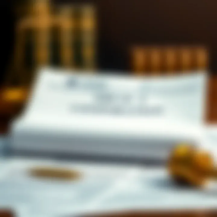 Illustration of legal documents related to incorporation