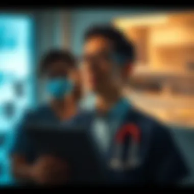 Informed Choices in Healthcare Planning Illustration depicting informed healthcare planning