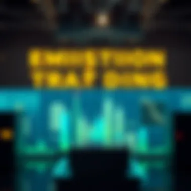 Visual representation of emission trading systems