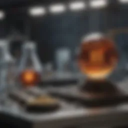 Rare earth elements in a laboratory setting