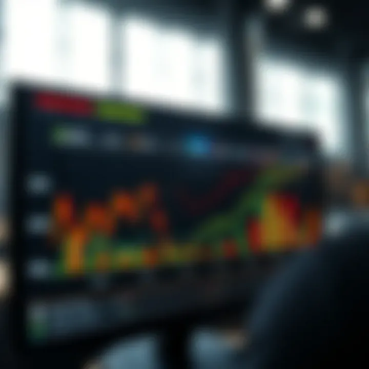 Chart illustrating the performance of various investment strategies