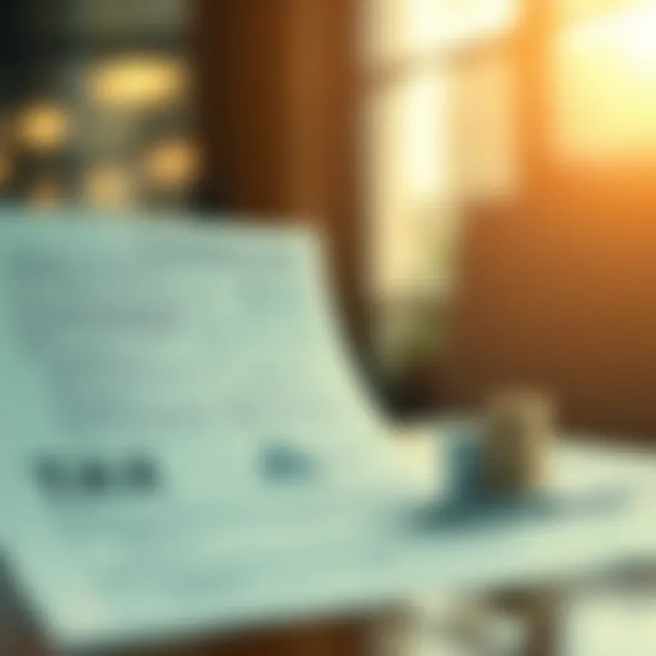 Conceptual illustration of tax obligations and compliance