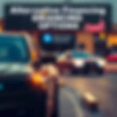 Alternative Financing Options An infographic highlighting alternative financing options for car purchases.