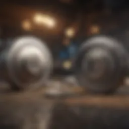 A digital marketplace illustrating the concept of affiliate marketing