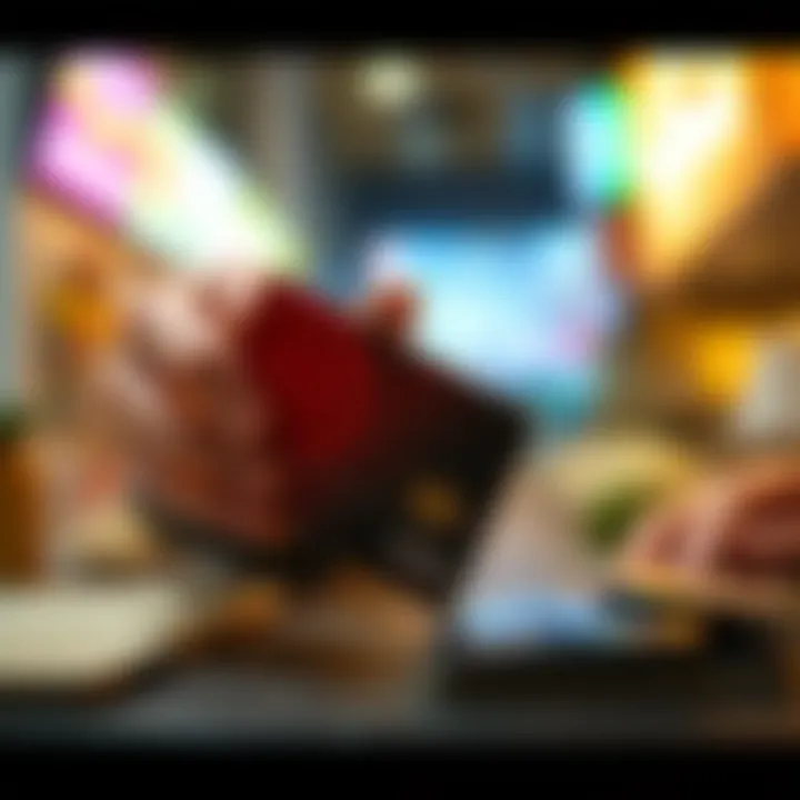 Illustration of consumer preferences in credit cards