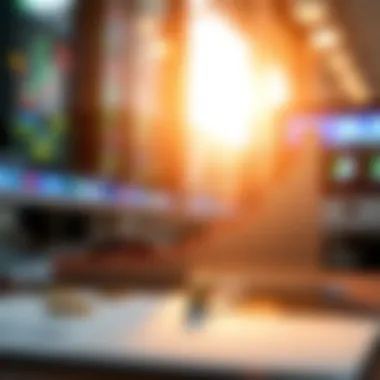 Graph showing the growth of dividend investments over time