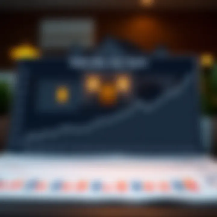 A graph showing current mortgage trends.