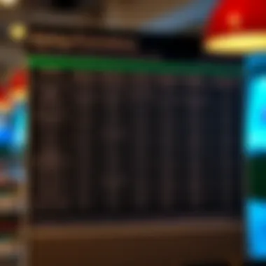 Comparative chart of banking promotions