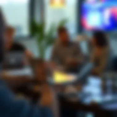 Crafting a Digital Marketing Strategy Creative content showcasing a digital marketing strategy