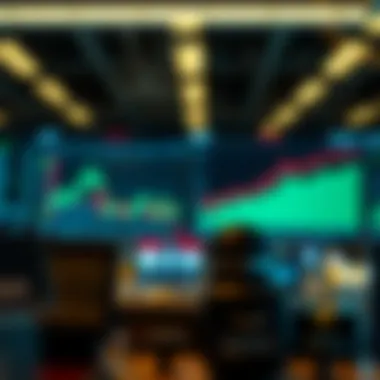 Visual representation of economic conditions impacting investments