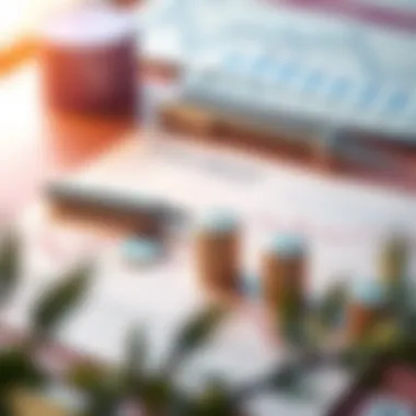 Graph showing investment adjustments