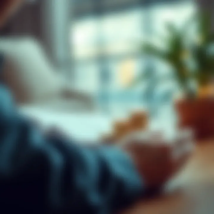 Retirement budgeting on a digital device