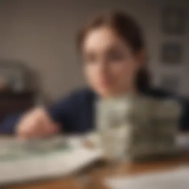 A collage illustrating various types of student loans