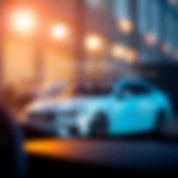 A graphical representation of different financing options available for buyers