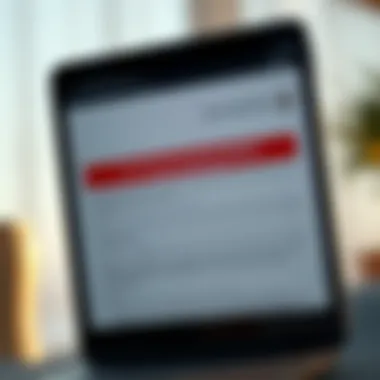 Accessing Government Assistance An online form for a government assistance program