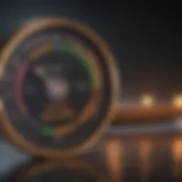 A visual representation of credit score improvement techniques
