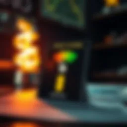 Visual representation of credit scores and their impact