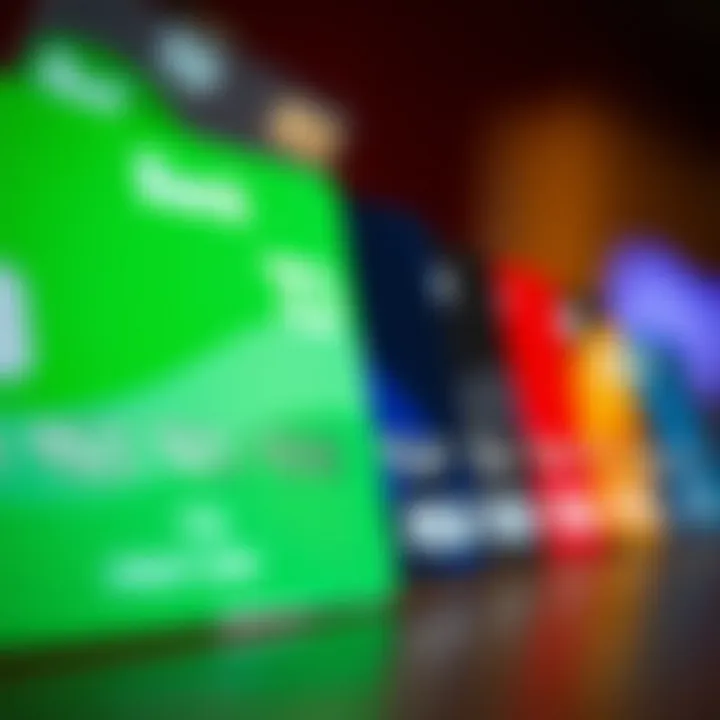 Comparison of different TD Bank credit card types