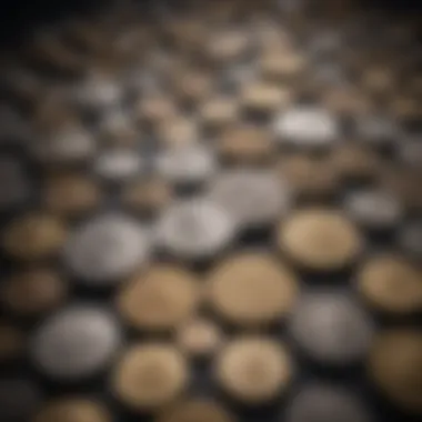 Diversity in Collecting: A Display of Modern Coins Modern coin collection display with diverse specimens